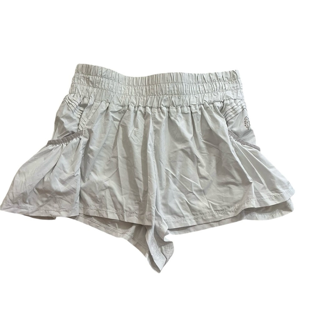 Get Your Flirt On Free People White Shorts